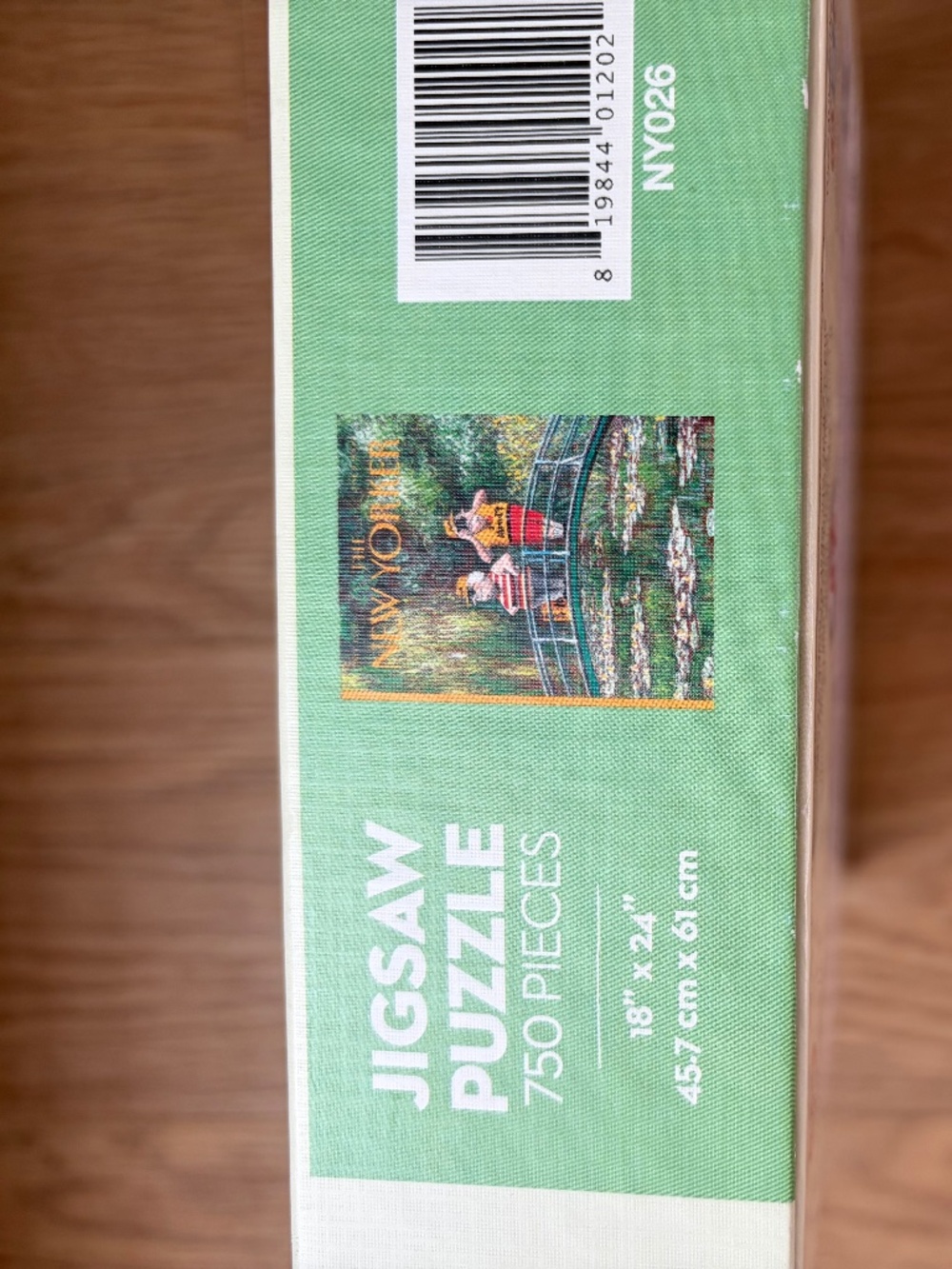 The New Yorker J'aime Monet 750 Piece  Jigsaw Puzzle - Picture 4 of 8